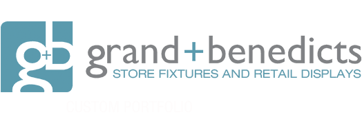 grand+benedicts store fixtures and retail displays