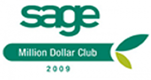 Sage Million Dollar Club 2009 awards