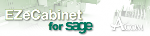 EZeCabinet for Sage 100 and Sage 500 ERP